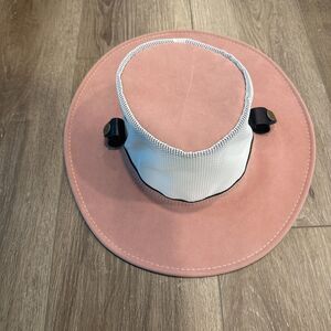 Jacaru Australia Suede Mesh Summer Breeze Sun Hat Outback Dusty Rose Size Medium